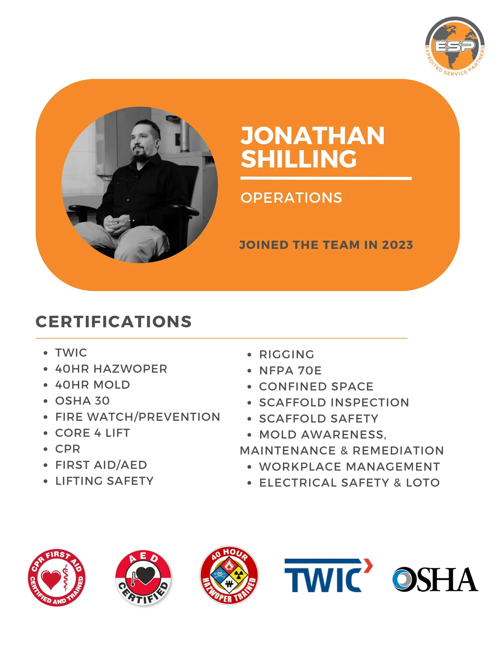 Jonathan S's certificate