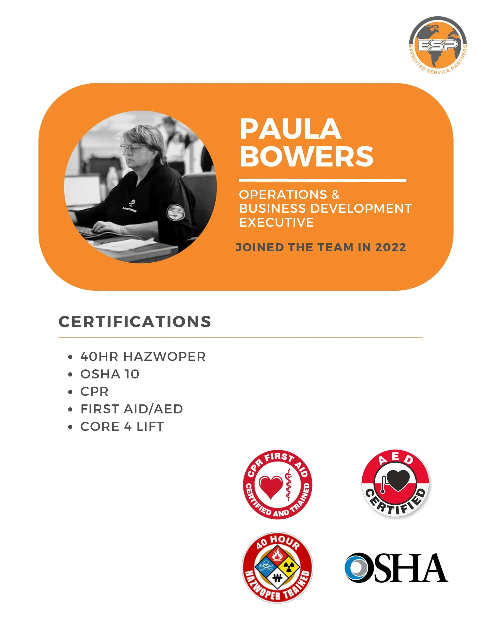 Paula B's certificate